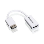 iogear DisplayPort - HD HDMI Type A (Standard) White