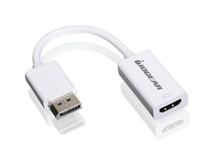 GDPHDW6 IOGEAR CONVERTS YOUR DISPLAYPORT TO HD SO YOU CAN CONNECT TO YOUR HD PROJECTOR, TV OR M