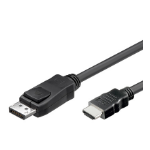 Alcasa HDMI 5m DisplayPort Black