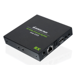 iogear GVE4K60RX AV extender AV receiver Black