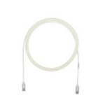 Panduit 6" Cat6 UTP networking cable White 0.15 m U/UTP (UTP)