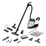 Kärcher SV 7 Cilinder-stoomreiniger 0,5 l 2200 W Zwart, Grijs, Wit