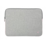 Mobilis 049015 laptop case 35.6 cm (14") Sleeve case Grey, Pink
