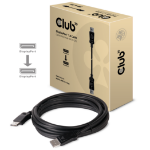 CLUB3D DisplayPort 1.4 HBR3 8K60Hz Kabel 4 meter Male/Male