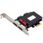 Microconnect MC-SATA3-T4 interface cards/adapter SATA,eSATA Internal