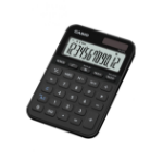 Casio MS-20YC MINI DESK CALC BLACK