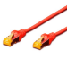 FDL 10M CAT.6a 10Gb S-FTP LSZH PATCH CABLE - RED