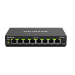 NETGEAR GS308E Managed Gigabit Ethernet (10/100/1000) Black