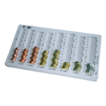 Wedo 161 100837 cash tray Grey