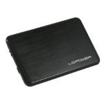 LC-Power LC-PRO-25BUB storage drive enclosure HDD enclosure Black 2.5"