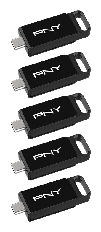PNY Elite USB flash drive 64 GB USB Type-C 3.2 Gen 1 (3.1 Gen 1) Black