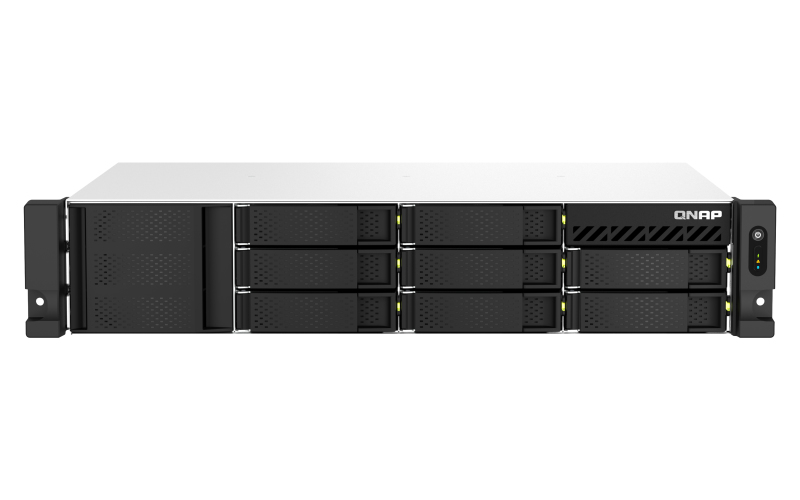 Image of QNAP TS-873AeU-RP NAS Rack (2U) Ethernet LAN Black V1500B