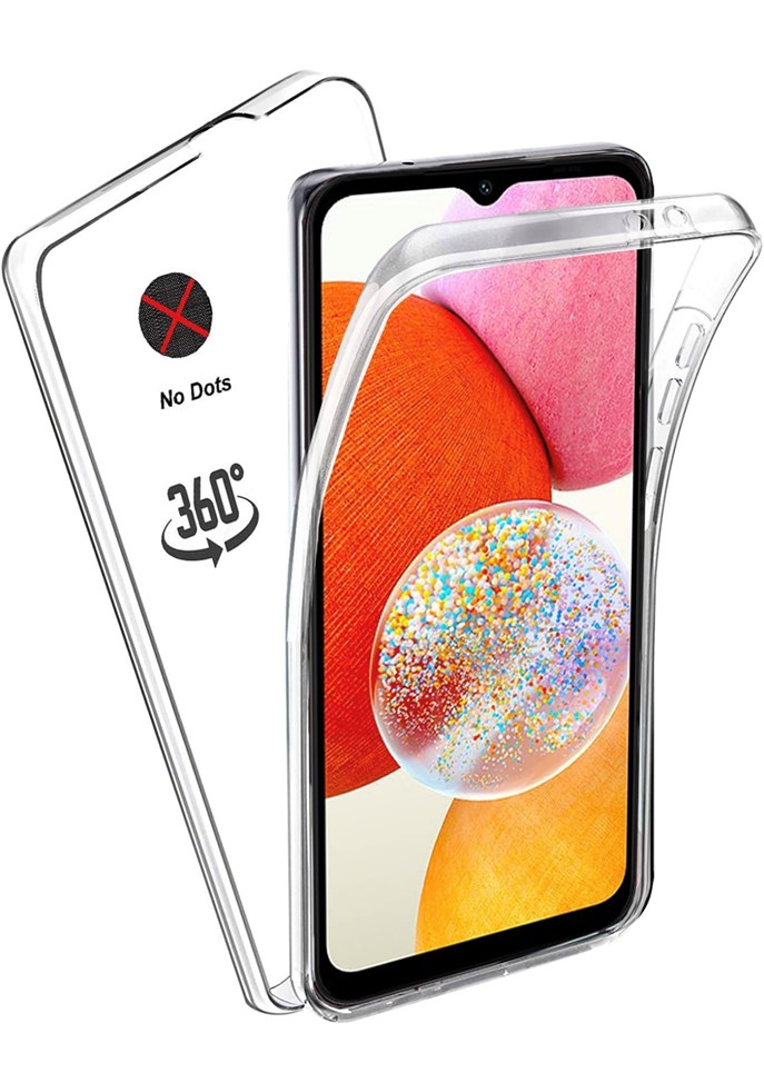 JLC Samsung A14 360 Silicone Shield Case