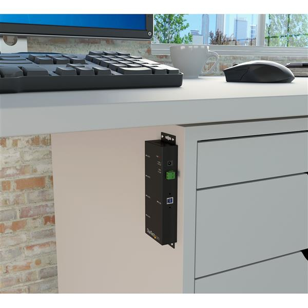 StarTech.com 4-Port Industrial USB 3.0 Hub with ESD Protection
