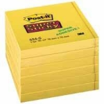 Post-It Super Stick Ultra Yellow (Pack 6) self-adhesive label