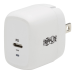 Tripp Lite U280-W01-18C1-K mobile device charger Smartphone, Tablet White AC Indoor