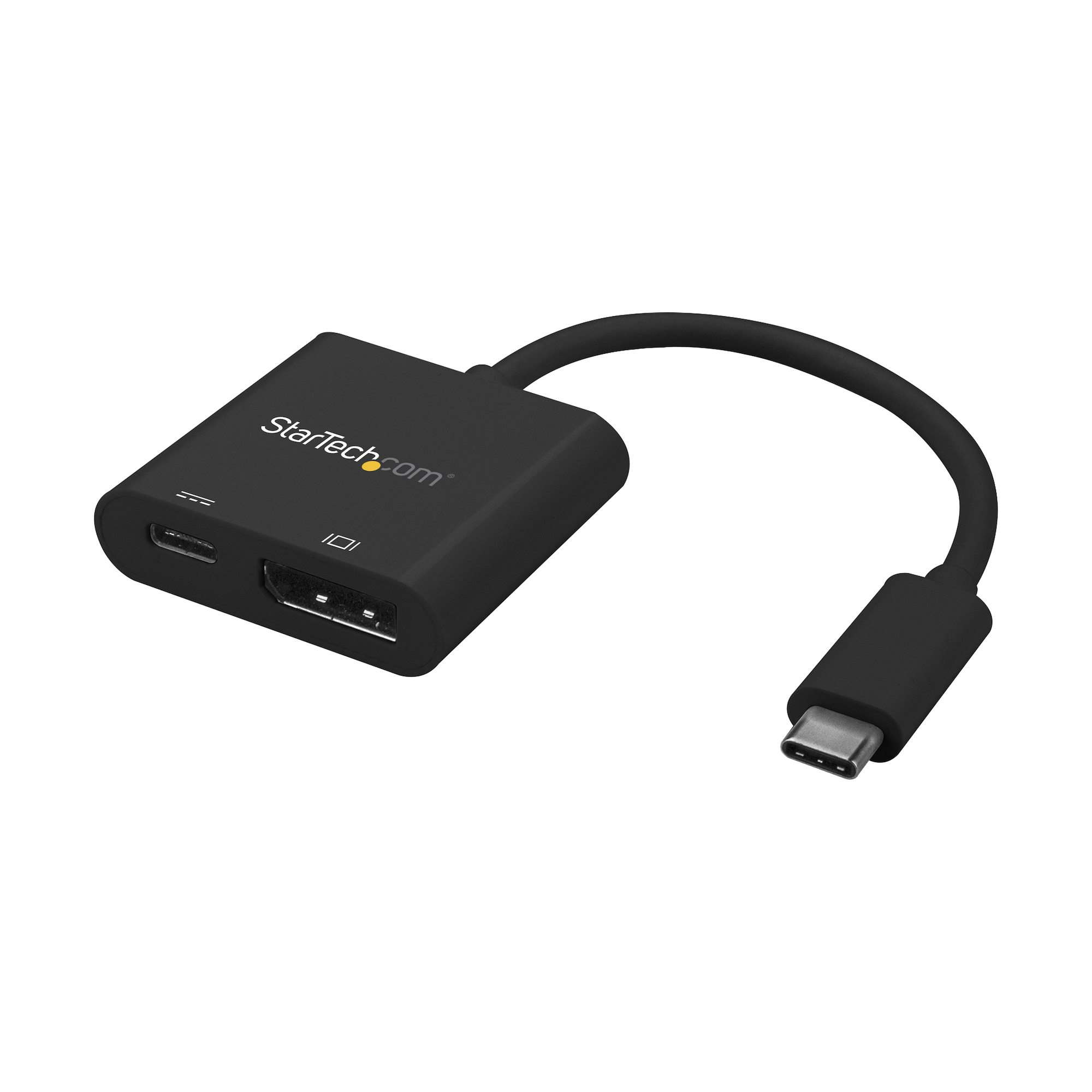 Image of StarTech.com USB C to DisplayPort Adapter with Power Delivery - 4K...