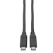 Tripp Lite U040-C13-C-5A USB cable USB 2.0 155.9" (3.96 m) USB C Black