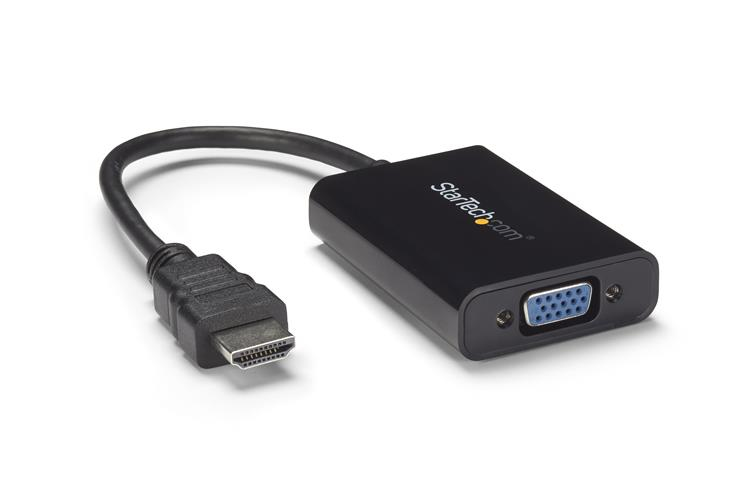 Image of StarTech.com HDMI to VGA Video Adapter Converter with Audio for...