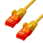 ProXtend CAT6 U/UTP CCA PVC Ethernet Cable Yellow 3M