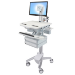 Ergotron StyleView Aluminium, Grey, White Flat panel Multimedia cart