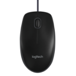 Logitech B100 souris Bureau Ambidextre USB Type-A Optique 800 DPI