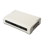 Digitus DN-13006-1 print server Ethernet LAN Wit