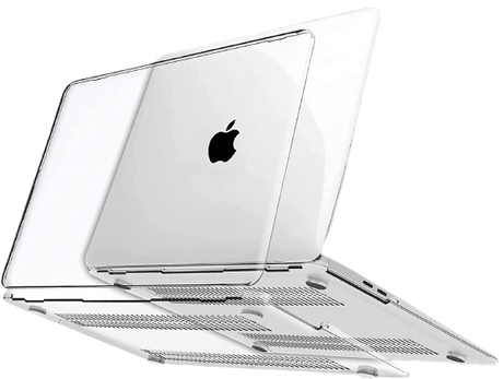 MAXCases SnapShell For MacBook Air 13" M2 2022 (Non-Matte Clear)