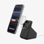 Spigen Magsafe Charger Stand (Mag Fit) Smartphone Zwart USB Draadloos opladen Binnen