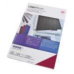GBC LinenWeave Binding Covers 250gsm A4 Red (100)