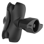 RAM Mounts Double Socket Arm with Metal Knob