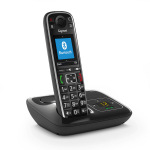 Gigaset E720A Analoge-/DECT-telefoon Nummerherkenning Zwart