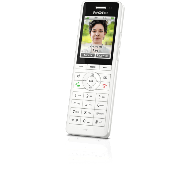 Image of FRITZ!Fon X6 DECT telephone Caller ID White