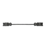 Bachmann 375.038 electriciteitssnoer Zwart 2 m GST18/3