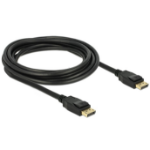 DeLOCK 3m Displayport 1.2a Black