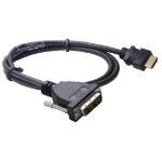Liberty AV Solutions E-HD-DVI-01 video cable adapter 0.9 m HDMI Type A (Standard) DVI-D Black