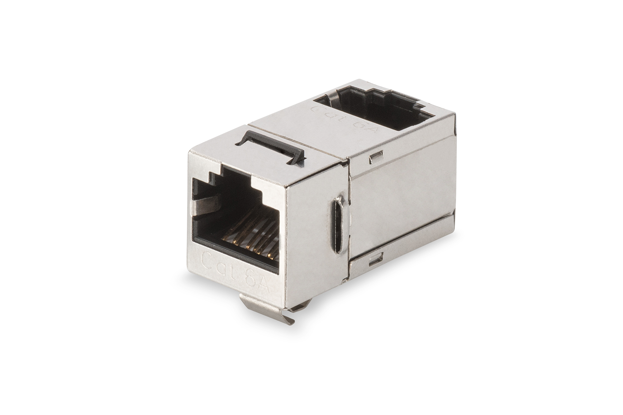 Image of Digitus CAT 6A Class EA Modular Coupler, shielded, angled