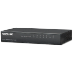 Intellinet 8-Port Fast Ethernet Office Switch, Desktop Size, Metal, IEEE 802.3az (Energy Efficient Ethernet), Box