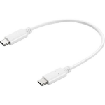 Sandberg USB C Cable 0.2 m White – USB Cables (0.2 m, USB C, USB C, White)