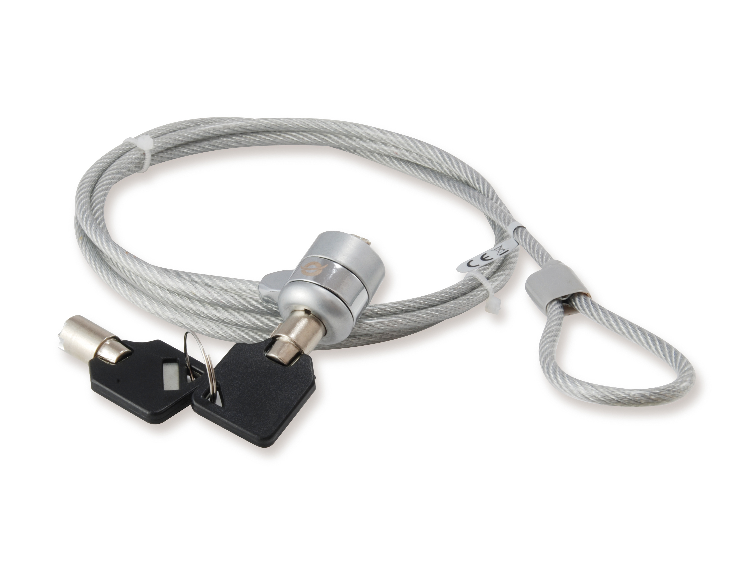 Image of Conceptronic CNBSLOCK15 cable lock Silver 1.5 m