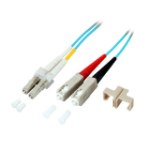 EFB Elektronik O0314.0,5 Glasvezel kabel 0,5 m 2x LC OM3 Turkoois