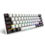 Sharkoon SGK50 S4 toetsenbord Thuis USB QWERTZ Duits Wit