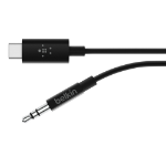 Belkin RockStarâ„¢ 3.5mm with USB-Câ„¢ Connector audio cable USB C Black