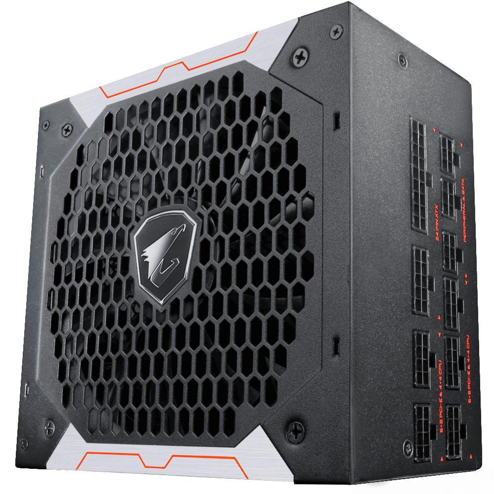 Image of Gigabyte AP750GM power supply unit 750 W 20+4 pin ATX ATX Black