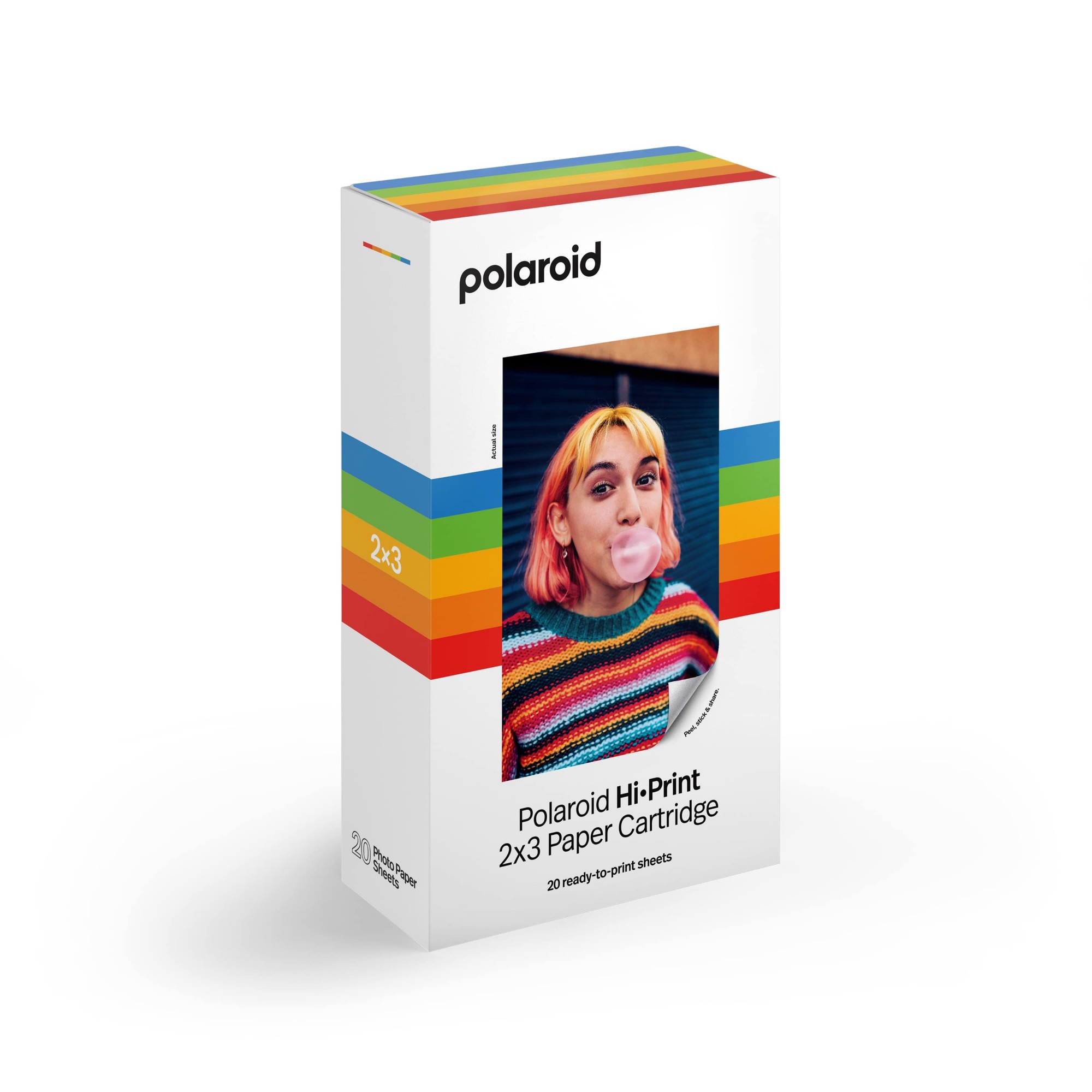 Polaroid Originals HI-PRINT CARTRIDGE 2 1X3 4 20-PACK STICK - High-gloss - 5.4x8.6 cm - 2x3 - White - 20 sheets - Polaroid Hi·Print 2x3 Pocket Photo Printer