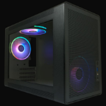 LC-Power LC-716MB-ON computer case Micro Tower Black