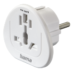 Hama 00223455 power plug adapter Universal White