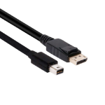 CLUB3D Mini DisplayPort to DisplayPort 1.2 M/M 2m/6.56ft 4K60Hz