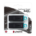 Kingston Technology DataTraveler Exodia USB stick 64 GB USB Type-A 3.2 Gen 1 (3.1 Gen 1) Black