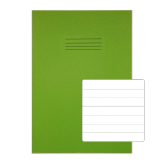 Rhino 13 x 9 Oversized Exercise Book 40 Page Light Green F12 (Pack of 10)